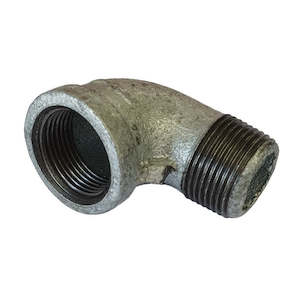 Galvanised Male/Female Threaded Elbow