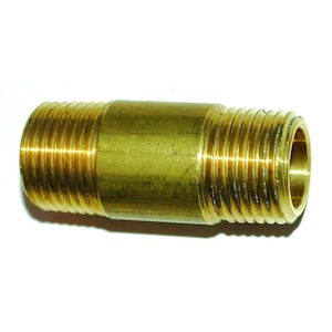 Brass Barrel Nipple Long (BSPT)