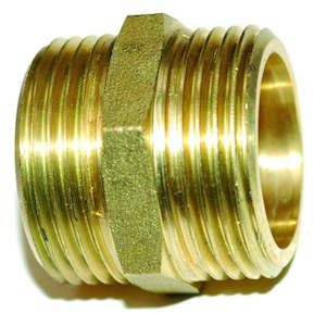 Brass Fittings: Brass Hex Nipple (NPT)