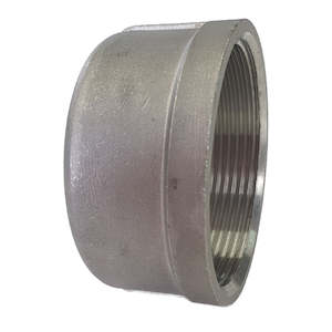 Stainless Steel Threaded Cap