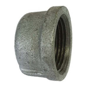 Galvanised Threaded Cap