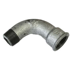 Galvanised Fittings: Galvanised Bend Male/Female