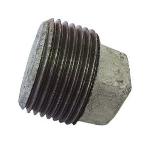 Galvanised Fittings: Galvanised Plug