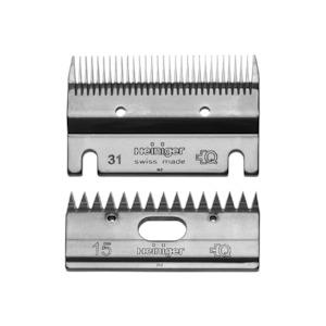 All Blades: Heiniger Xplorer Blade Set 31/15 - 2-4mm