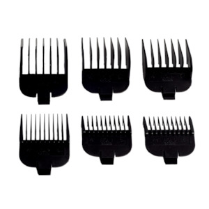 Andis Set of 6 Comb Attachments - Fits all Andis AGC models & more