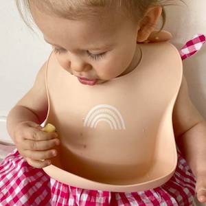 Silicone Wipe Away Bib 2 Pack