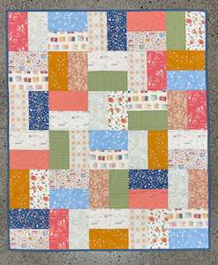 Craft material and supply: Bedtime Stories Cot Quilt Kitset