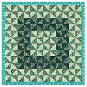 Rain or Shine Pinwheel Quilt