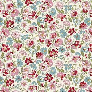 Liberty Lasenby Cotton - Heirloom 4 Floral Joy