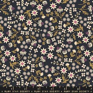 Ruby Star Society Favorite Flowers Infloresence - Soft Black