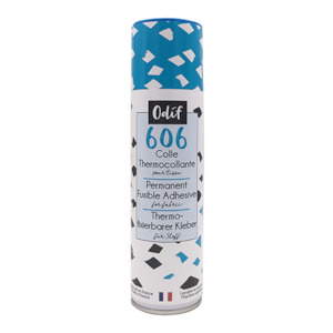 Craft material and supply: Odif 909 Permanent Fabric Spray Adhesive - 250ml