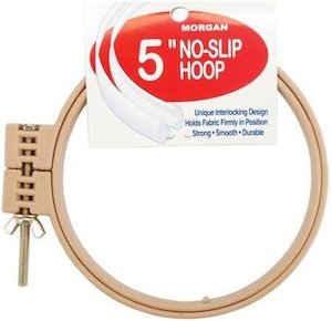 Craft material and supply: Morgan Non-Slip hoops - Variety of Sizes