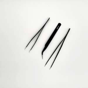 Craft material and supply: Non-Conductive Tweezer Sets