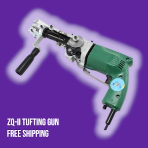 Craft material and supply: ZQ-II Loop and Cut Pile Tufting Gun