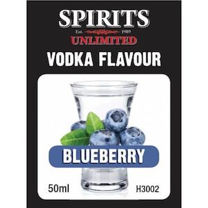 Spirits Unlimited Fruit Vodka - Blueberry - 50ml