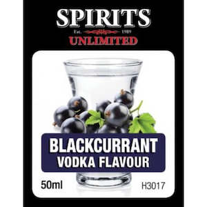 Spirits Unlimited Fruit Vodka - Blackcurrant - 50ml