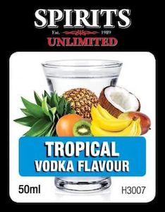 Spirits Unlimited Fruit Vodka - Tropical - 50ml