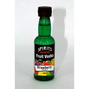 Spirits Unlimited Fruit Vodka - Strawberry - 50ml