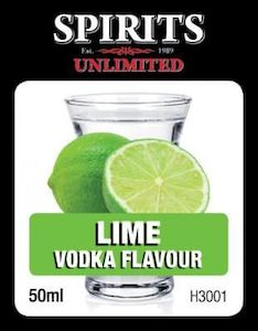 Spirits Unlimited Fruit Vodka - Lime - 50ml