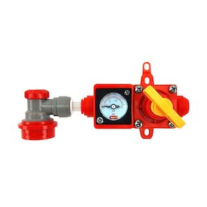 Integrated Gauge BlowTie Spunding Valve Kit (0-15psi)