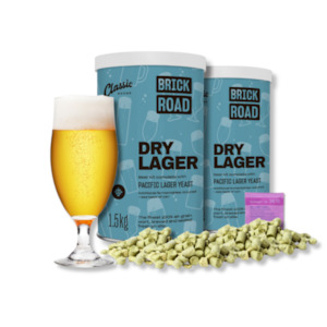 Store-based retail: Brick Road Classic NZ Pilsner (Emersons Pilsner Clone)