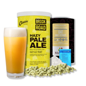 Store-based retail: Brick Road Hazy New England Pale Ale (Status Quo style)