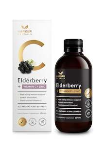 Harker Herbals Be Well Vitamin C + Elderberry Syrup | 200ml