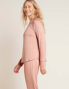 Boody Goodnight Raglan Sleep Top | Dusty Pink