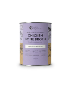 Nutra Organics Chicken Bone Broth  | Adaptogenic Mushrooms | 125g