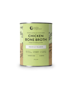 Nutra Organics Chicken Bone Broth  | Garden Herb | 125g