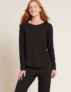 General store operation - mainly grocery: Boody Goodnight Raglan Sleep Top | Black