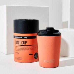 Fressko Reusable Cup | Bino | 8oz | Coral