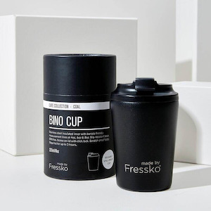 Fressko Reusable Cup | Bino | 8oz | Coal