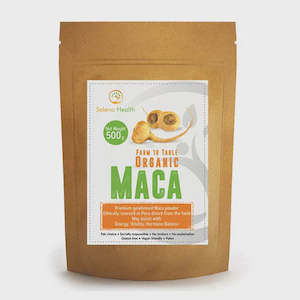 Seleno Health Maca Experts Organic Activated Peruvian Maca Powder | 125g