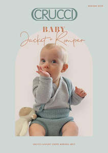 Knitting Pattern - 2319 Baby Jacket & Romper 4ply