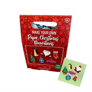 Haberdashery: Festive MYO Paper Christmas Decorations