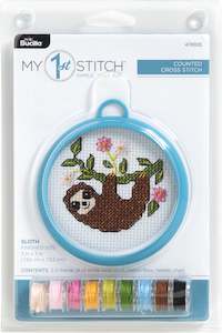 Counted Cross Stitch - Sloth