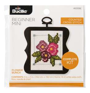 Haberdashery: Counted Cross Stitch - Flower Bunch