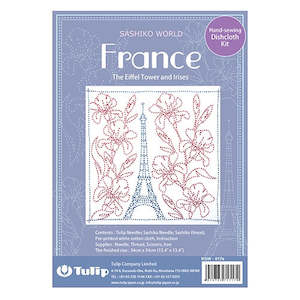 Sashiko World - France - Hand Sewing Dishcloth Kit