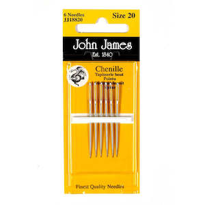 Hand Sewing JJ Needles - Chenille