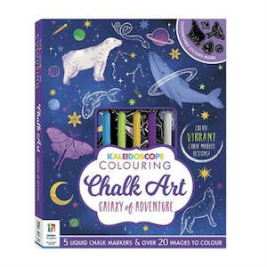 Haberdashery: Kaleidoscope Colouring: Lets Chalk - Galaxy of Adventure