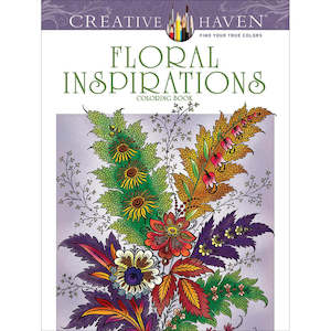 Floral Inspirations - Colouring Book