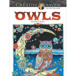 Owls - Colouring Book