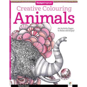 Animals - Creative Colouring Book