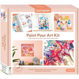 Haberdashery: Deluxe Paint Pouring Art Kit