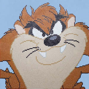 Haberdashery: Diamond Dotz - Looney Tunes - Tasmanian Devil