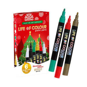 Haberdashery: Christmas Colours Pack Limited Edition - Medium Tip