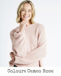 Julia Sweater - Shiny Happy Cotton - Knitting Pattern