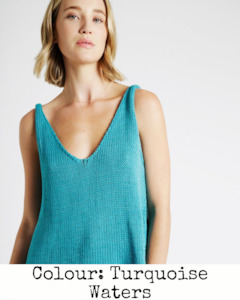 Lucky Star Tank - Shiny Happy Cotton - Knitting Pattern