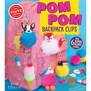 Pom-Pom Backpack Clips